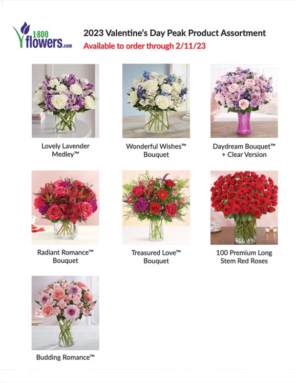 Valentine’s Day Product Assortment 2023