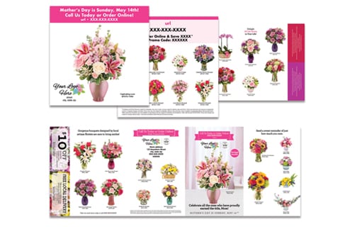 Mother's Day Discount Promotional Materials
