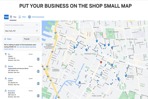 Shop Small Map