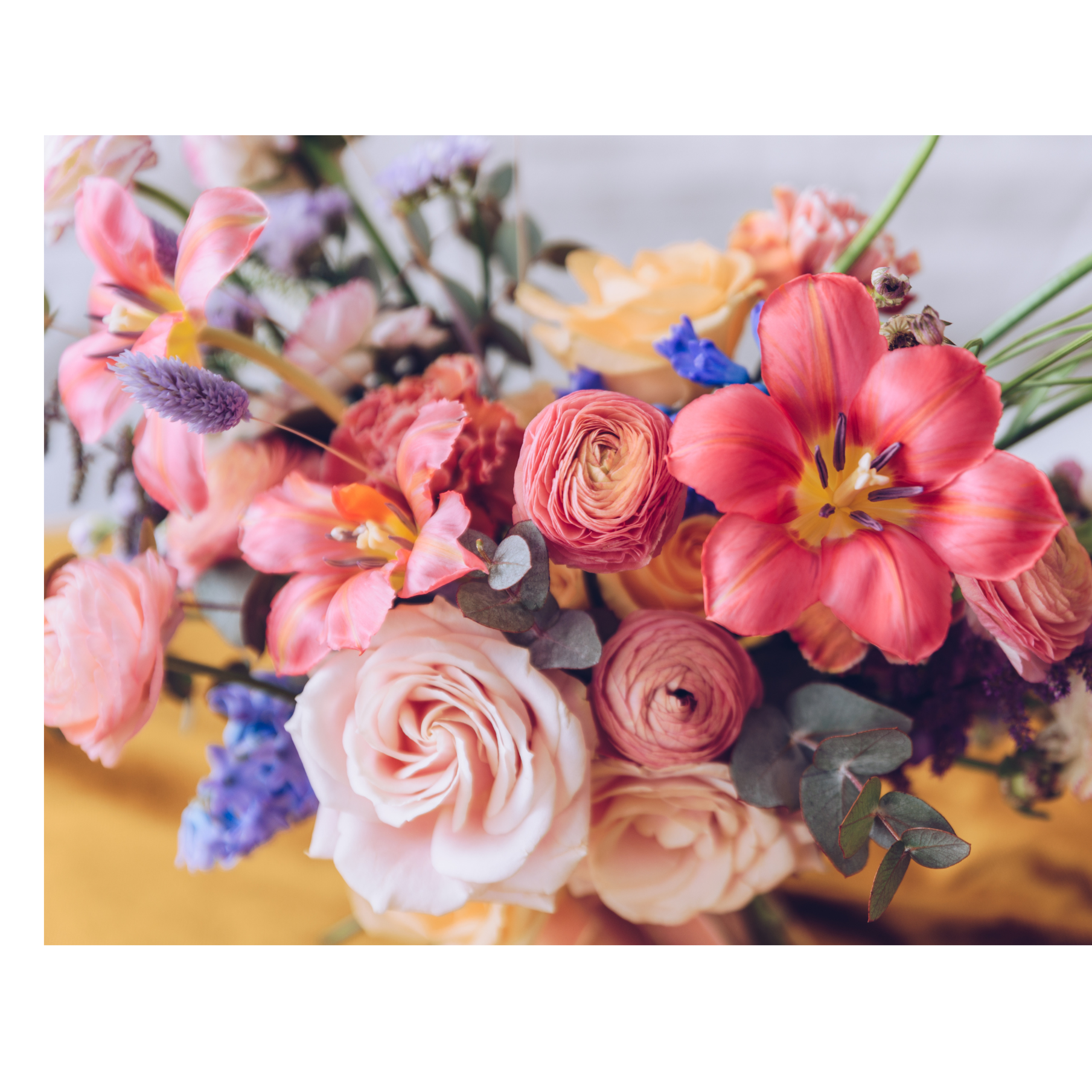 Bright Spring Flower Arrangement