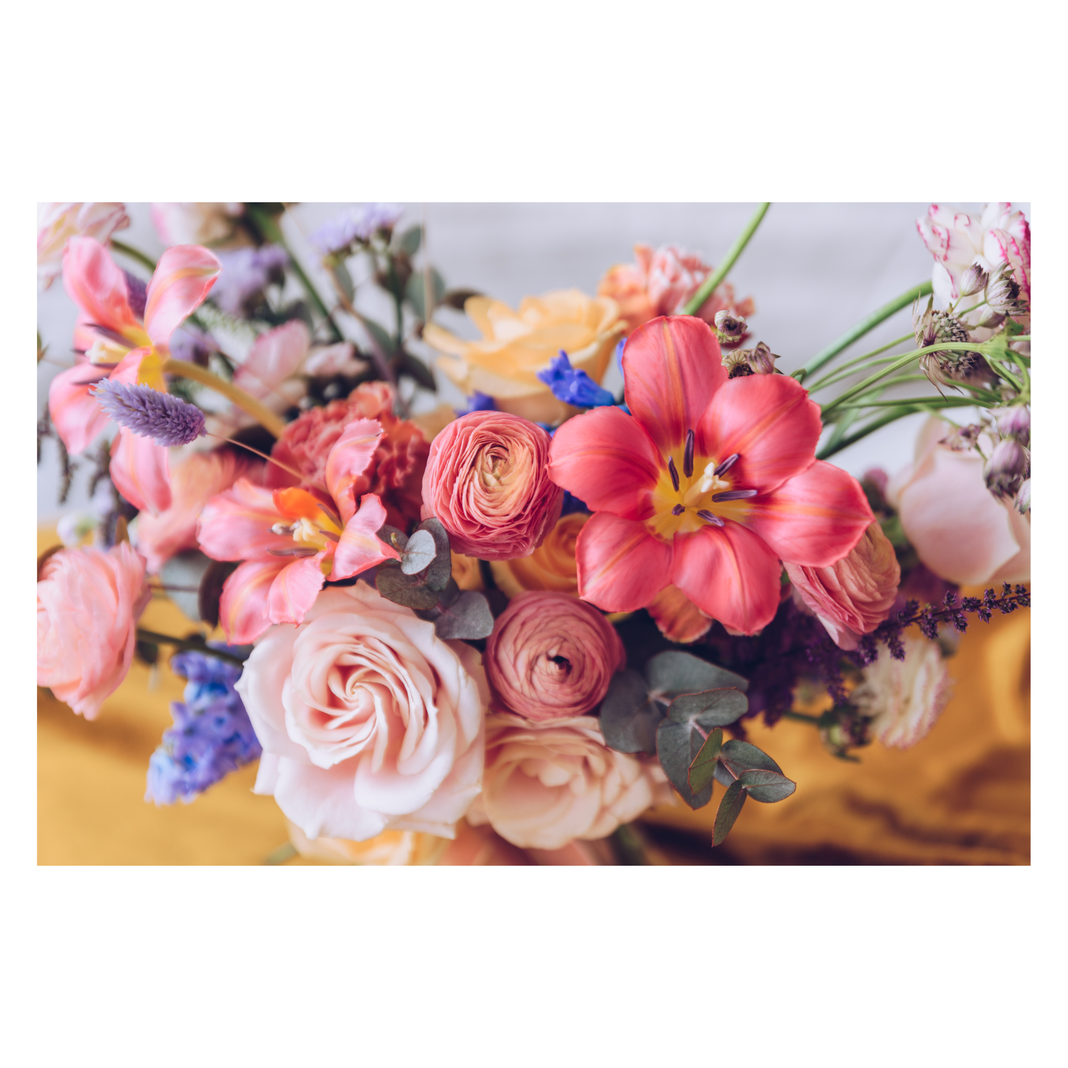 Bright Spring Flower Arrangement