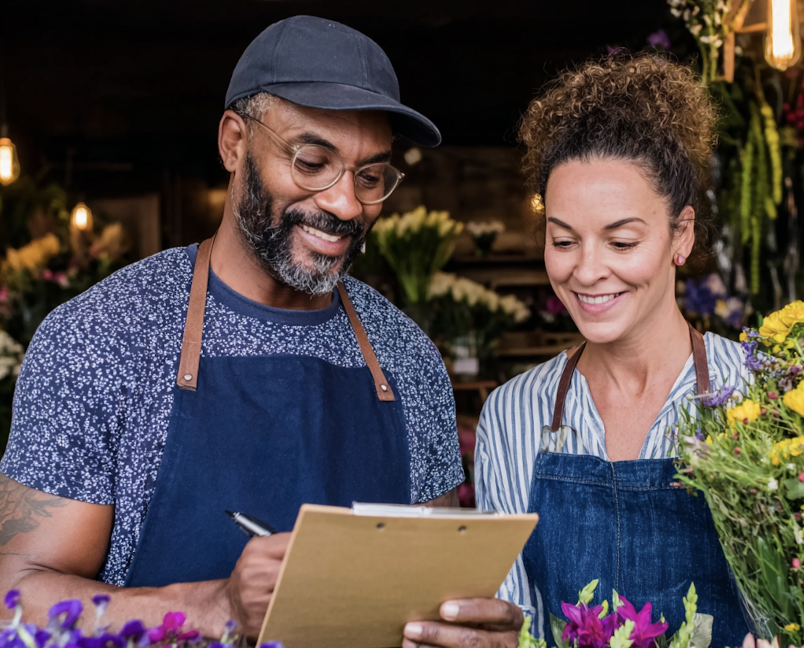 florists working togeter